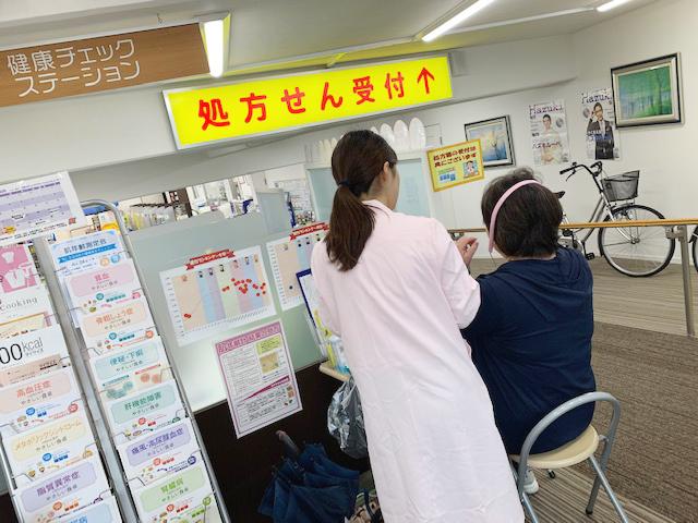 女性の肌年齢測定をサポートする管理栄養士