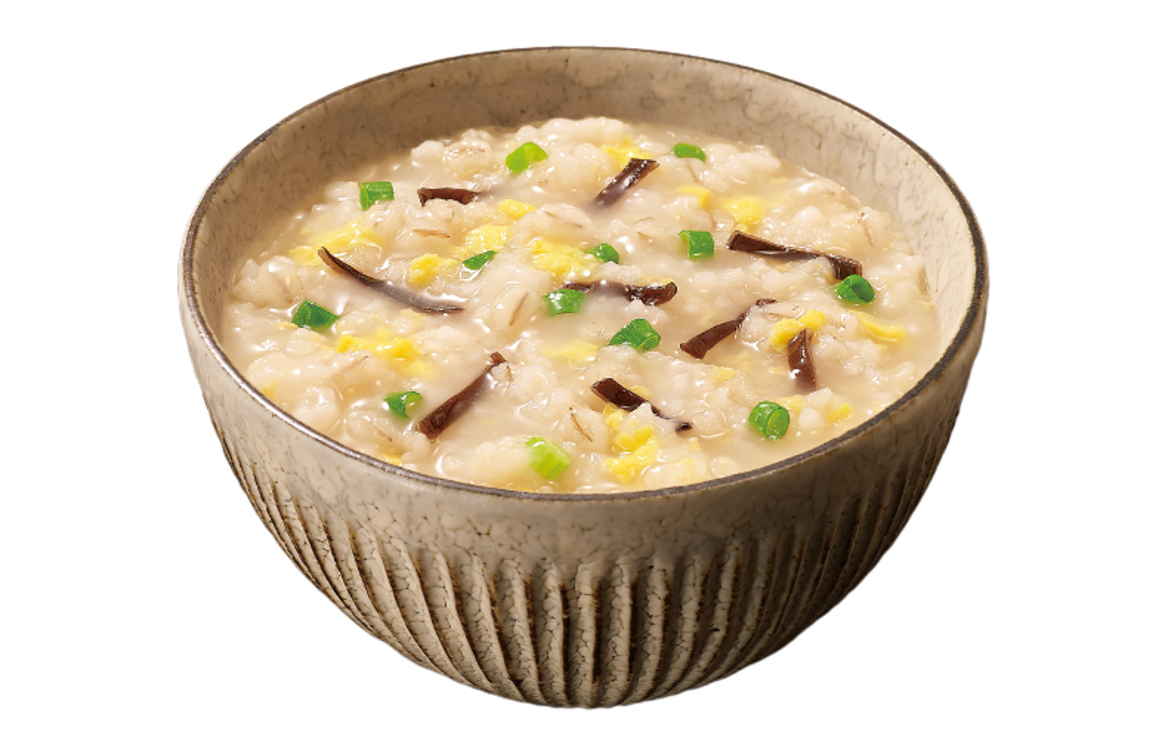 「健康を考えた もち麦粥」帆立だし入り中華粥の画像
