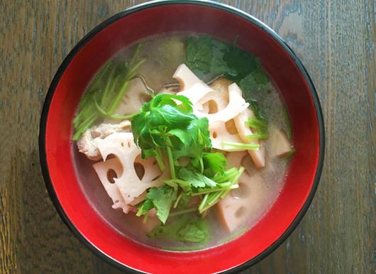 野菜たっぷりのお雑煮