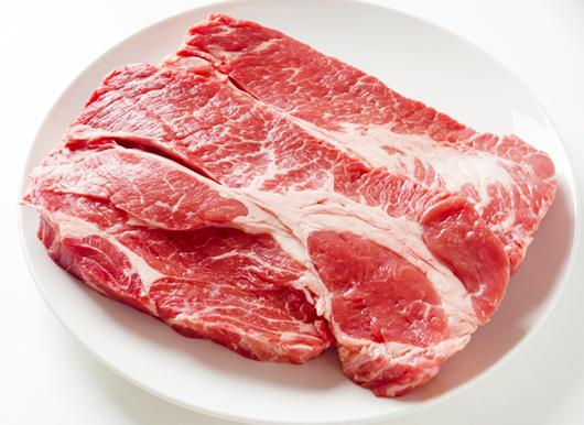 調理前の牛肉