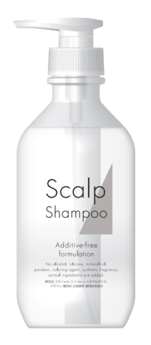 日本調剤のPB商品「NC スカルプシャンプー」ボトルタイプ